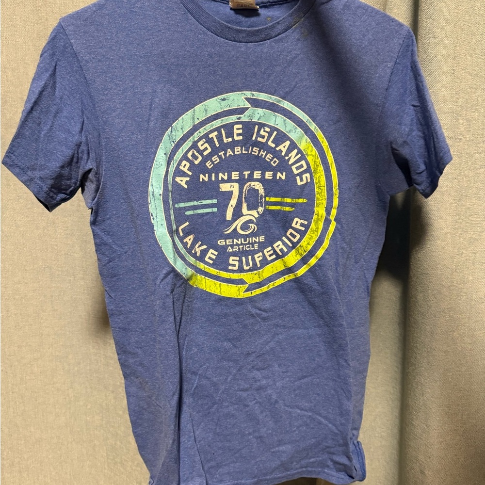 Blue Graphic Tee